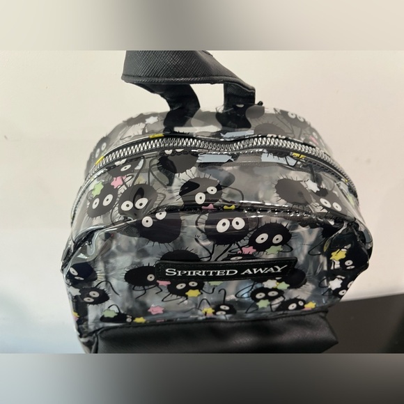 Studio Ghibli Spirited Away Soot Sprites Clear Mini Backpack - Picture 8 of 8